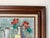 Wood Vintage Lovey Original Still Life Oil Painting on Canvas, Framed For Sale - Image 7 of 10