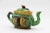 Ceramic 1900s Portuguese Palissy Ware Faux Bois Hunting Tea Pot, Antique For Sale - Image 7 of 13