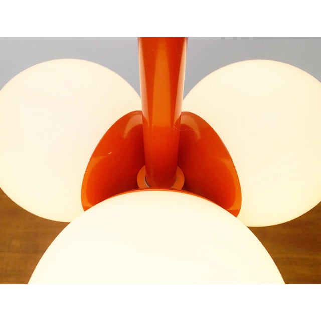 Orange Mid-Century German Space Age Table Lamp from Kaiser Idell / Kaiser Leuchten For Sale - Image 8 of 18