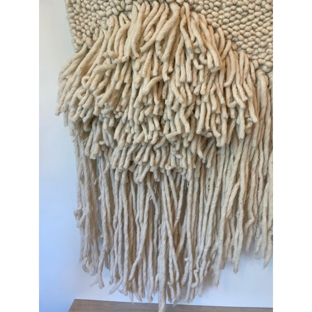 100% Natural Handwoven Wool Tapestry/ Wall Art For Sale - Image 9 of 17