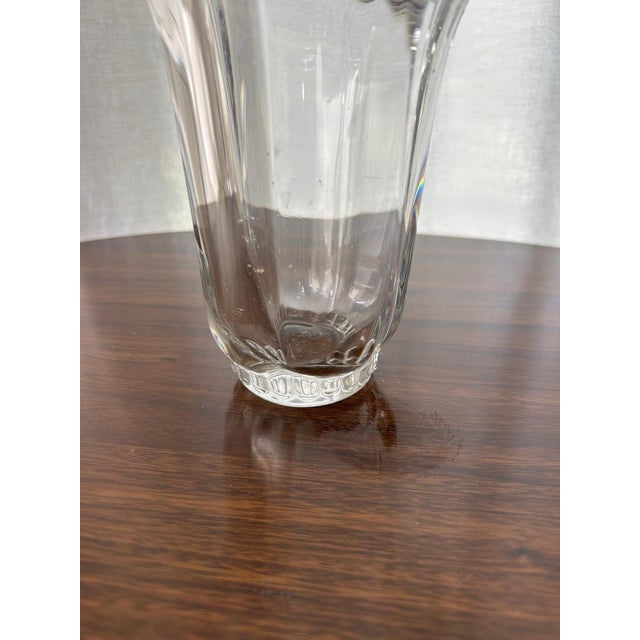 1950s Crystal Vase by Pierre Davesn, 1950s For Sale - Image 5 of 14