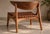 Not Yet Made - Made To Order Pair of Klismos Lounge Chair For Sale - Image 5 of 5