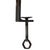 Vintage Industrial Green Metal Machinist Table Clamp Lamp For Sale - Image 6 of 7