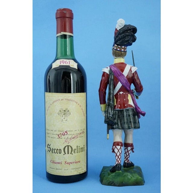 19th Century Porcelain Napoleonic Soldier Figurine from Capodimonte Manufacture, 1800s For Sale - Image 5 of 18