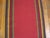 1960s Red Field Stripe Vintage American Rag Runner Rug 2' 0" X 37' 0" Handknotted Wool Carpet For Sale - Image 4 of 5