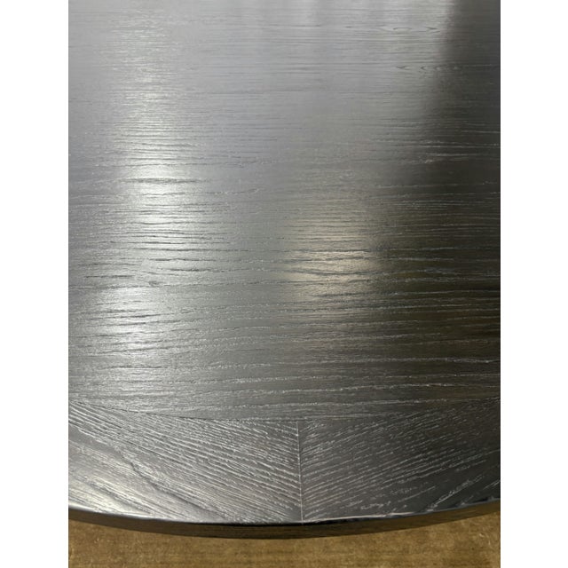 Arhaus Sculptural Pedestal Round Dining Table — 72" For Sale - Image 13 of 18