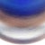 Murano Venini Murano Signed Sommerso Blue Inciso Carved Technique Vintage Italian Art Glass Flower Vase For Sale - Image 4 of 8