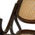 Antique Bentwood Children's Rocking Chair with Wicker Seat For Sale - Image 5 of 7