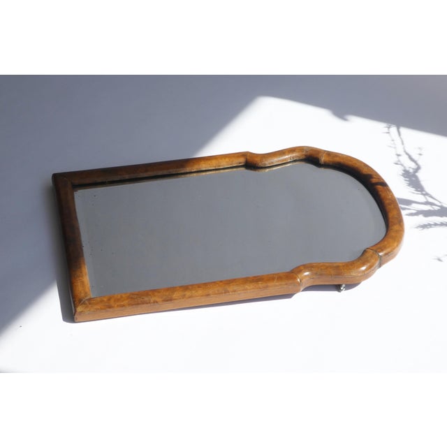 Dutch Arched Walnut Wall Mirror For Sale - Image 6 of 12