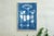 This is a unique handmade monotype cyanotype representing a functional stone tool set inspired by the magical forms of...