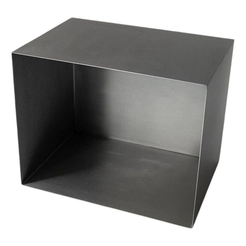 Sonar Cube Multifunction Furniture in Brushed Stainless Steel by Form ...