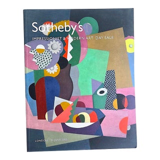 Sotheby's London Catalog Impressionist and Modern Art Day Sale 6/21/05 Sale 5008 For Sale