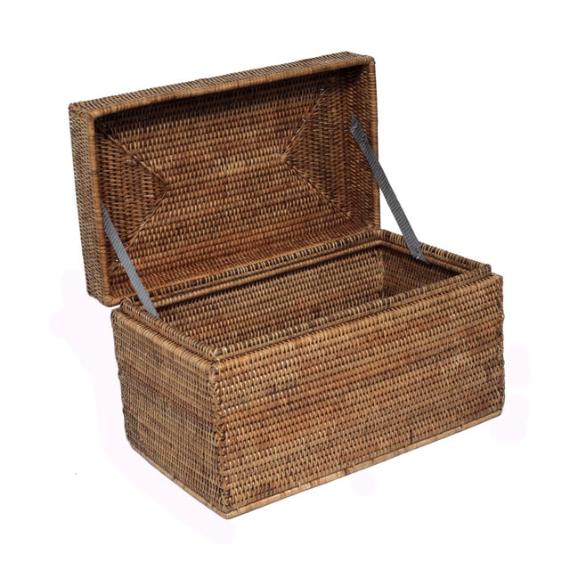 Artifacts Rattan hand woven chests provide the perfect accent to any room in the house with a tight weave, durable...