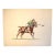 A Polo Player W/ Green Jersey C1930s Watercolor by Jos. B Dunn For Sale