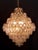 Vintage art deco polyhedron chandelier created in 1962. Hand-blown and handcrafted murano polyhedron glass. Maestrale...