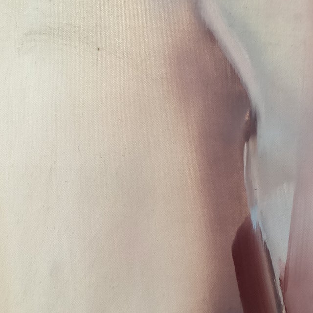 Impressionist Late 20th Century Abstract Impressionist Framed Painting by J.Kulger For Sale - Image 3 of 12