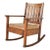 Stickley Brothers Antique Mission Oak Arts & Crafts Rocking Chair, Circa 1910 For Sale