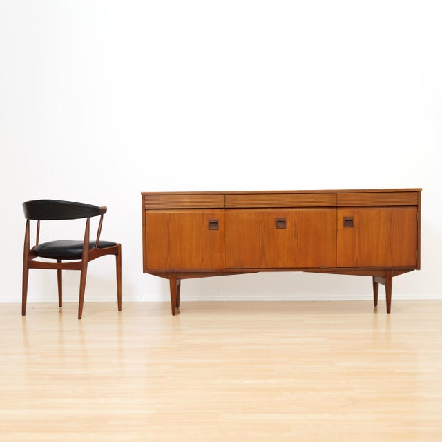 Mid Century Teak Credenza by Elliots of Newbury, 1960s For Sale - Image 9 of 9