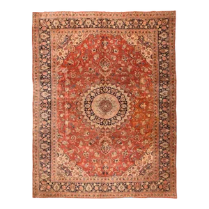 Vintage Sarouk Rug 10'0'' X 13'0''