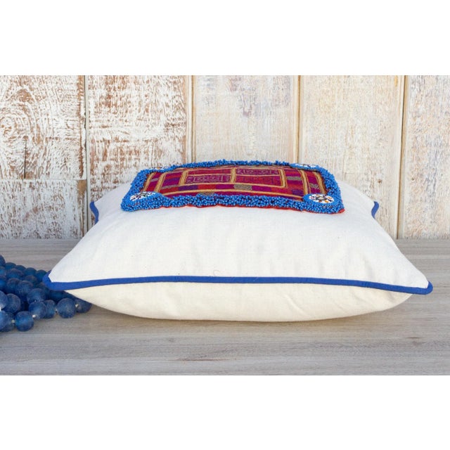 Prana Vintage Boho Throw Pillow Cover For Sale In Los Angeles - Image 6 of 10