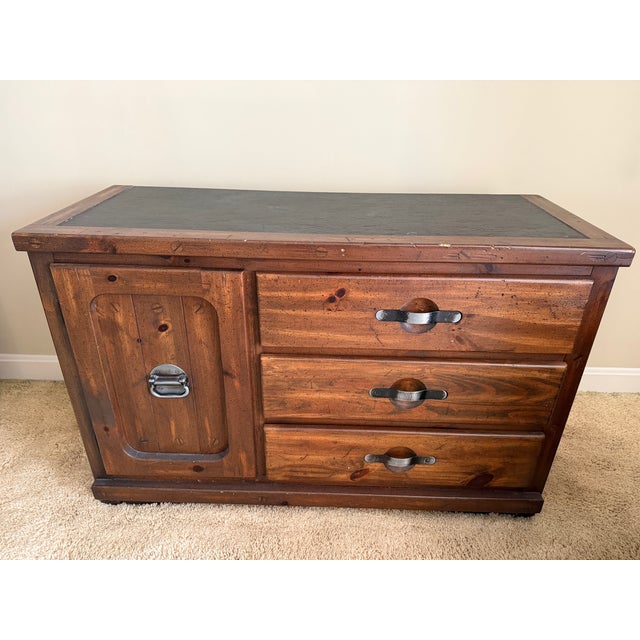 Vintage 3 Piece Twin Bedroom Set from the highly collectible Young & Hinkle "Ship Ahoy" line. Built incredibly sturdy with...