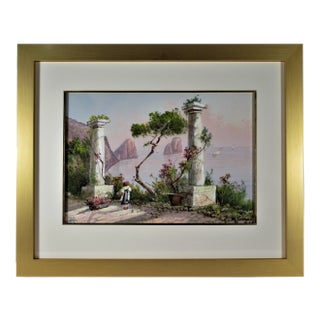 Maria Ada Gianni, View of the Bay of Naples For Sale