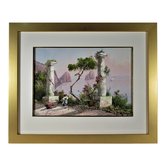 Maria Ada Gianni, View of the Bay of Naples For Sale