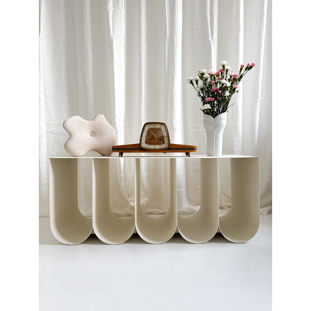 Mid-Century Modern Mid-Century Modern German Mantel Clock from Hermle, 1962 For Sale - Image 3 of 13