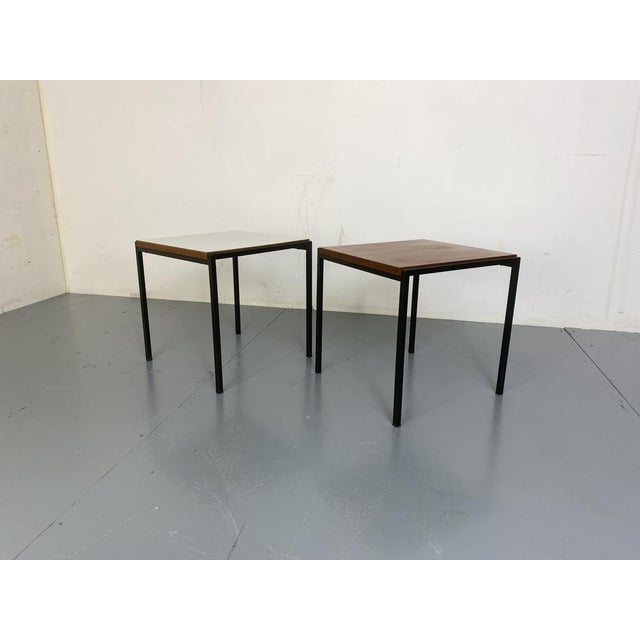 Mid-Century Modernist Side Tables from Pastoe, 1950s, Set of 2 For Sale - Image 13 of 18