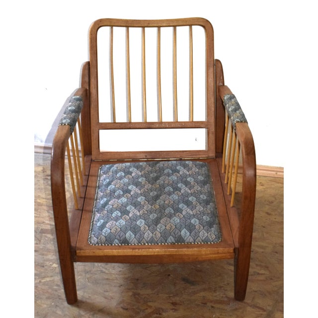 Josef Frank Vintage Lounge Chair by Josef Frank for Home & Garden, 1920s For Sale - Image 4 of 14