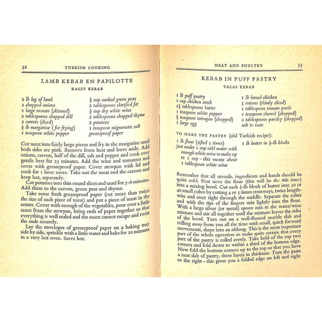 "Turkish Cooking" Book 1958 Orga, Irfan For Sale In New York - Image 6 of 6