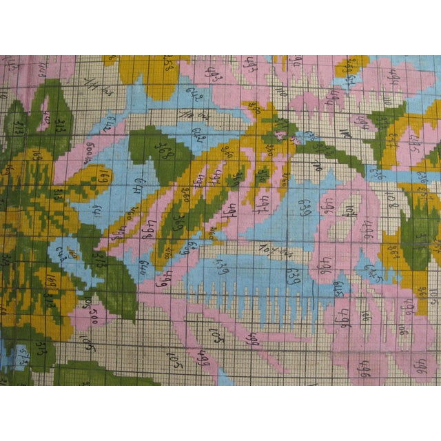 Antique Tapestry Design Gouache Painting For Sale - Image 16 of 18