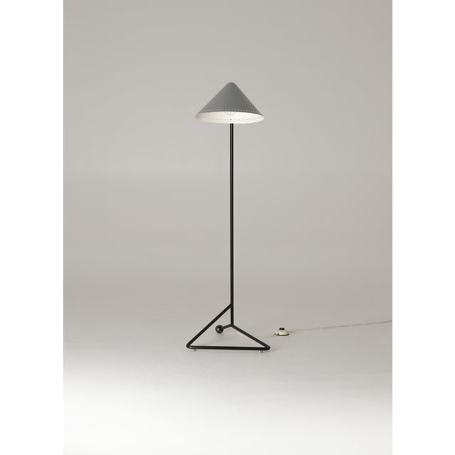 Mid-Century Floor Lamp by H. Th. J. A. Busquet for Hala Zeist For Sale - Image 4 of 18