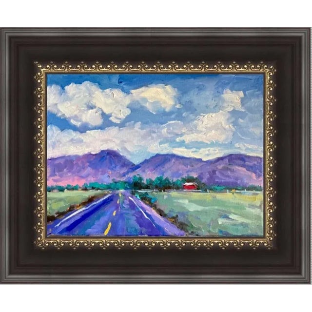 Skyscape - Contemporary Impressionist Oil Painting by Haas For Sale In Reno/Lake Tahoe - Image 6 of 9