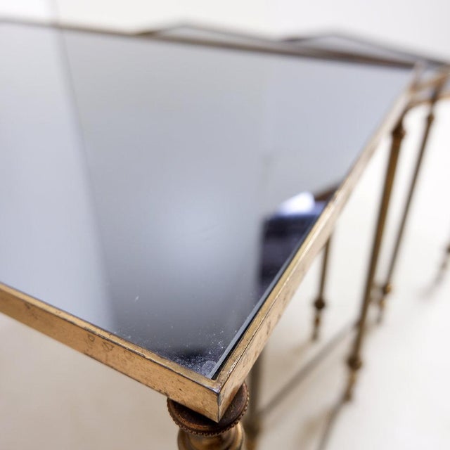 Mid-Century Modern Nesting Tables, 1970s, Set of 3 For Sale - Image 10 of 16