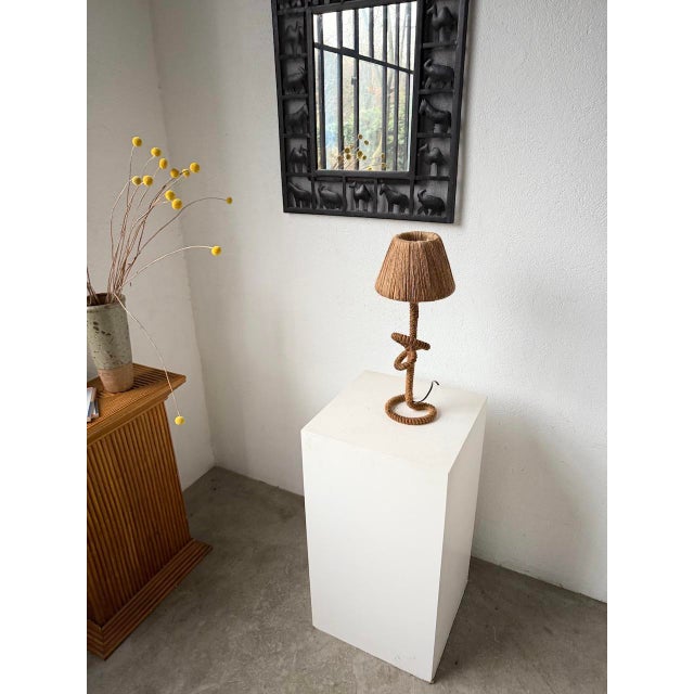Textile Rope Table Lamp, 1990s For Sale - Image 7 of 18