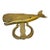 Large Brass Whale Door Knocker For Sale