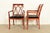 Bernhardt Regency Carved Mahogany Armchairs | Pair For Sale - Image 12 of 16