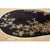 Black 1930s Black Bamboo Floral Antique Chinese Art Deco Carpet 8'4" X 11'8" Wool Rug For Sale - Image 8 of 9