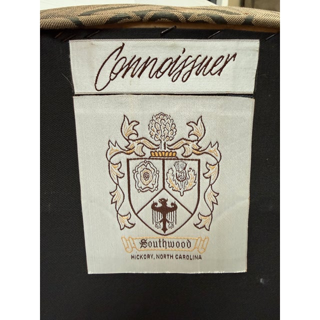 Southwood Furniture Connoisseur Collection Gainsborough-Style Lounge Chair For Sale - Image 12 of 12