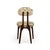Silhouette Dining Chair in Embroidered Fabric from Insidherland For Sale - Image 11 of 11