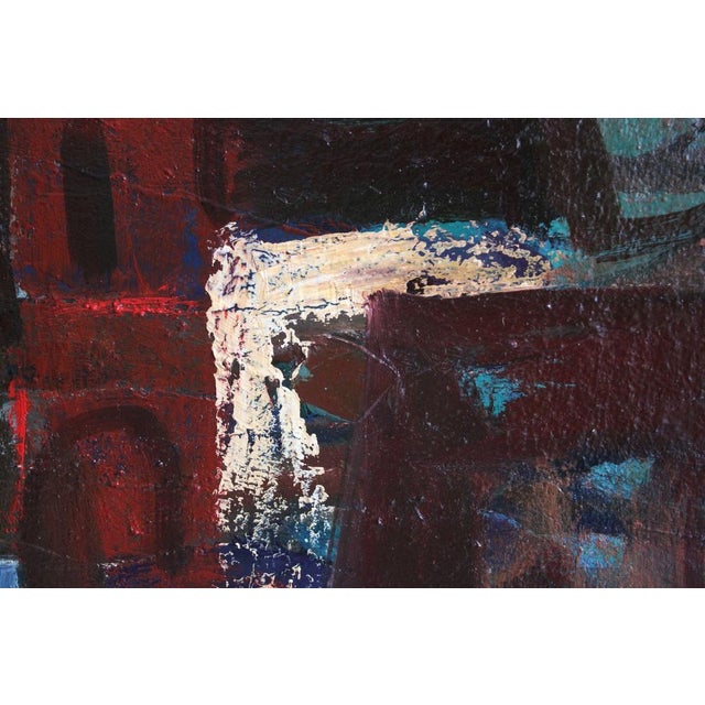 Modern Aleksandr Rodin, By the River, Oil on Cardboard, 1970s For Sale - Image 3 of 11