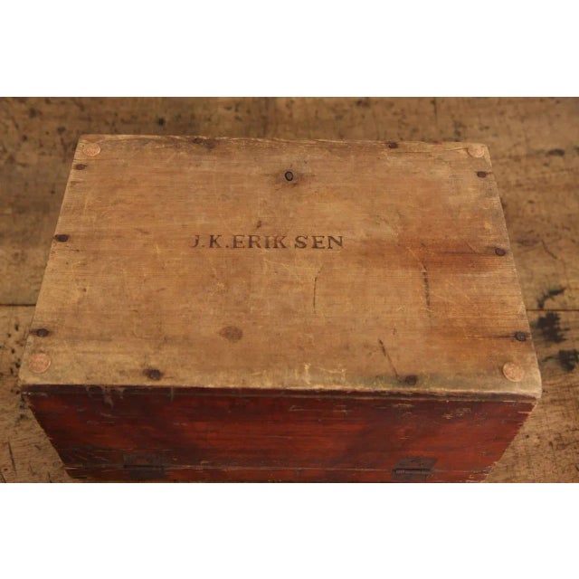 English Utility Box, Late 19th Century For Sale - Image 4 of 6