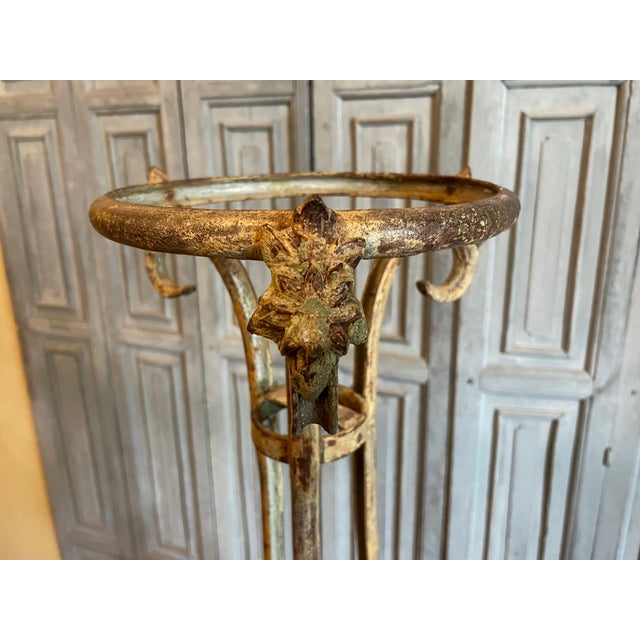 French Arras Witch Balls Stand, 1890s For Sale - Image 4 of 14