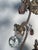 1920s Antique Iron Wrought Sconces With Glass Fruits and Grape Clusyers - Pair For Sale - Image 5 of 11