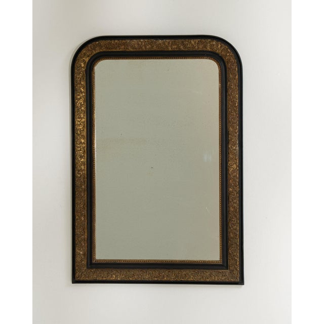 19th Century France Gold Wood Mirror For Sale In Greensboro - Image 6 of 7