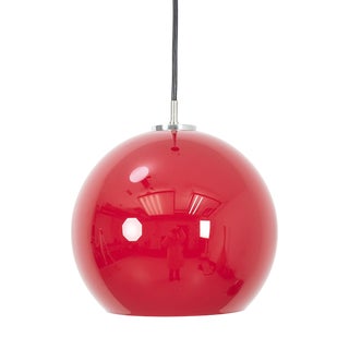 Red Pendant from Peill & Putzler For Sale