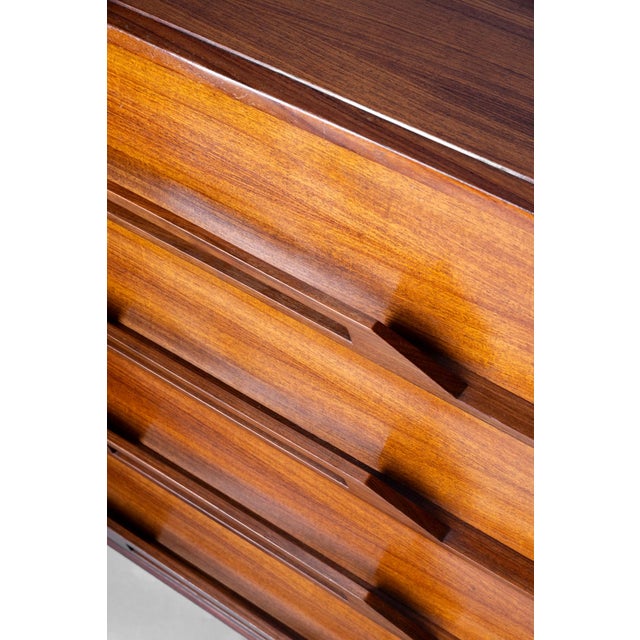 Mid-Century Modern Vintage Italian Handcrafted Sideboard, 1960s For Sale - Image 3 of 13