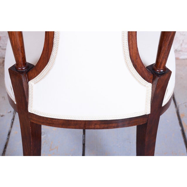 Art Deco Chairs in Palisander and Oak, France, 1920s, Set of 2 For Sale - Image 4 of 18