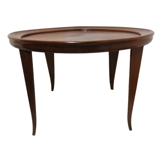 Wooden Coffee Table from Meroni & Fossati, Italy, 1940s For Sale